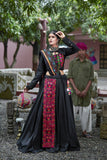 Bootylicious Black Soft Cotton Resham Ari Embroidered & Real Mirror Work With Lehenga Choli
