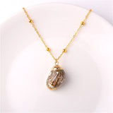 2019 Boho Conch Shells Necklace Sea Beach Shell Pendant Necklace For Women Collier Femme Shell Cowrie Summer Jewelry Bohemian