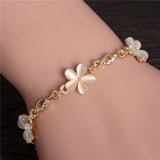 2019 New Woman Bracelets Mulitlayer Gold Chain Heart Bracelets & Bangles Charm Bracelets For Women Crystal Bracelets