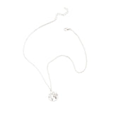 Simple Round Sequins Choker Chain Necklace Statement Women Clavicle Pendant Charm Necklace Jewelry