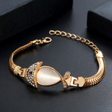 2019 New Woman Bracelets Mulitlayer Gold Chain Heart Bracelets & Bangles Charm Bracelets For Women Crystal Bracelets