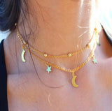 Hottest Fashion Casual Personality Circle Lariat Pendant Gold Color Necklace High Quality Simple Choker Necklaces Women